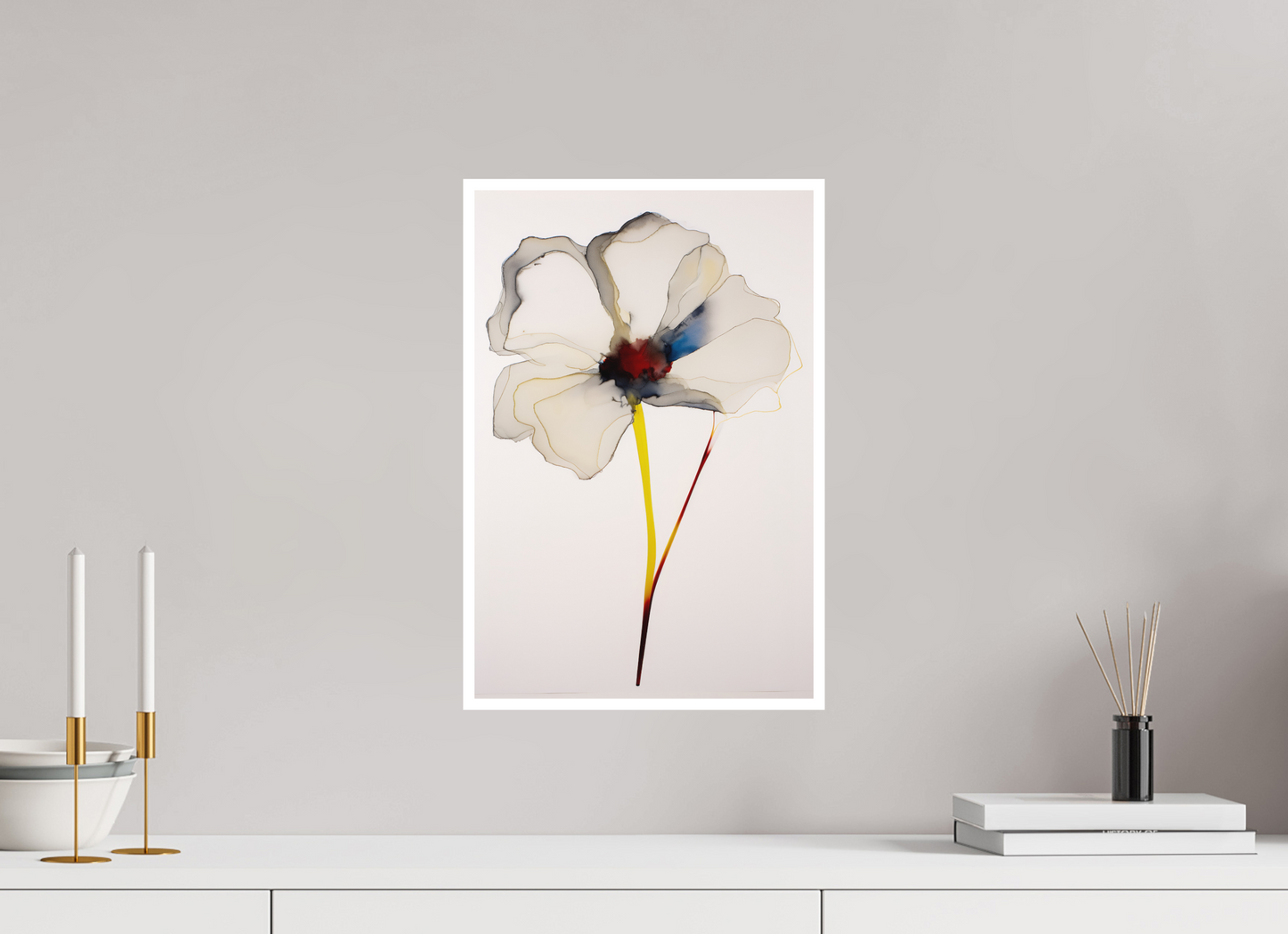 'Whisper of the Fragile Bloom' Fine Art Print on Hahnemühle Paper