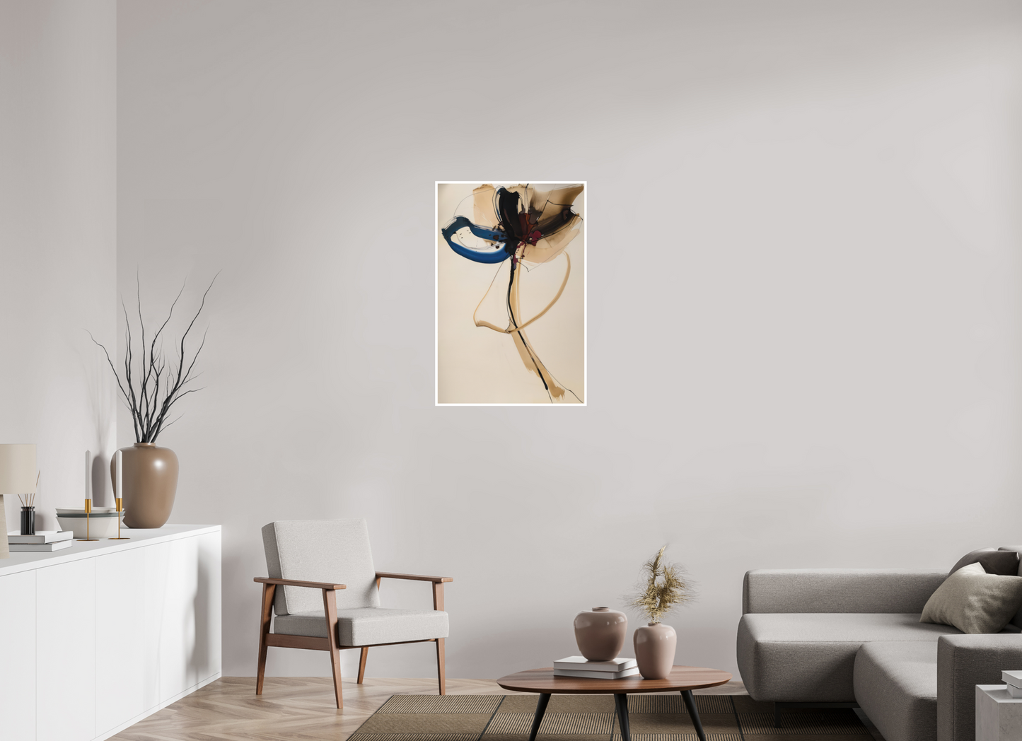 'Dance of Earthy Tones' Fine Art Print on Hahnemühle Paper
