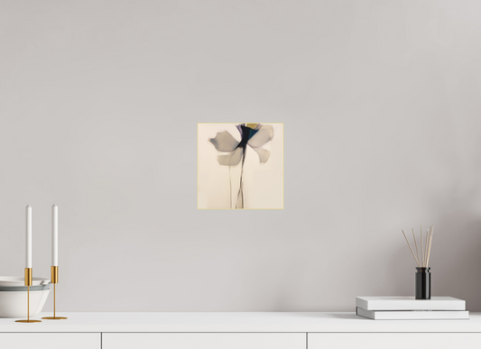 'Stem of Luminous Tranquility' behind Plexiglass