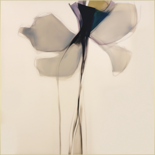 'Stem of Luminous Tranquility' behind Plexiglass