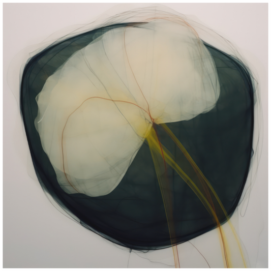 Lily with Yellow Stem Fine Art Print